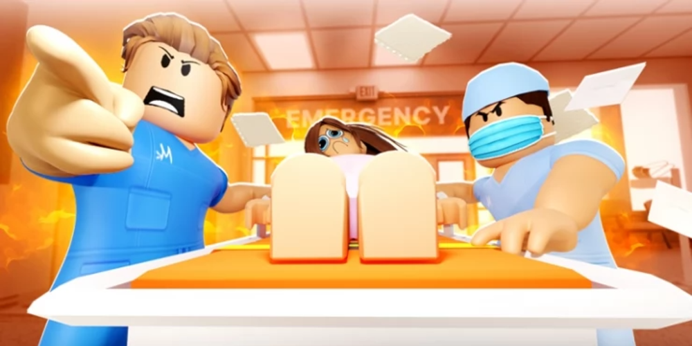 Maple Hospital game screen