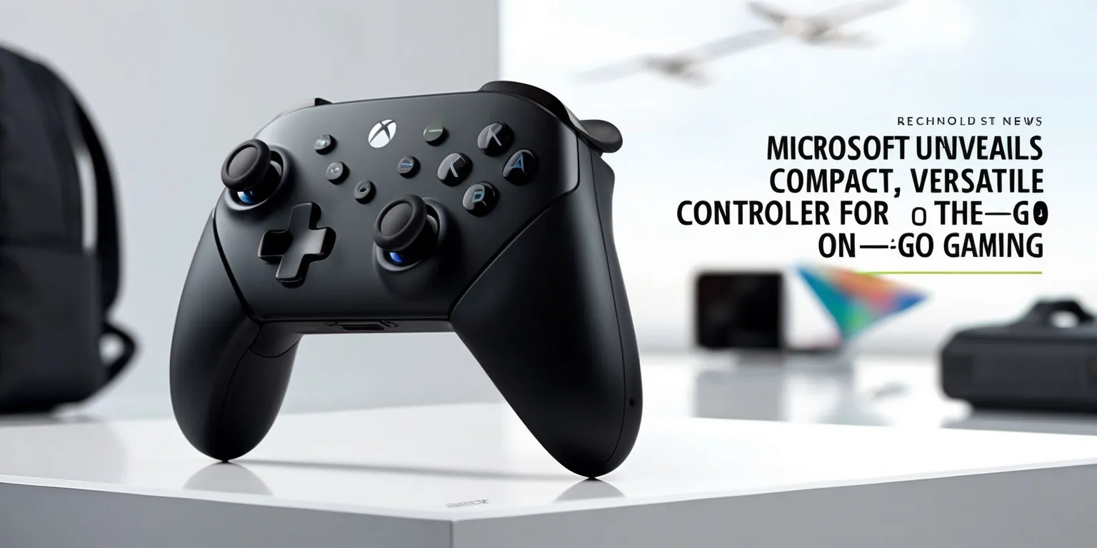 Microsoft Unveils Compact, Versatile Controller for On-the-Go Gaming