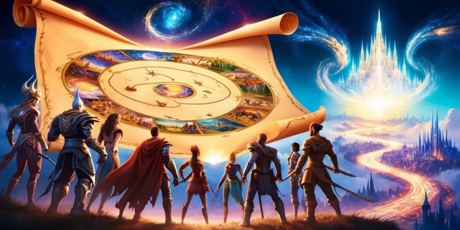 Celestial Odyssey: Charting a Mythical Journey Through Battle and Community