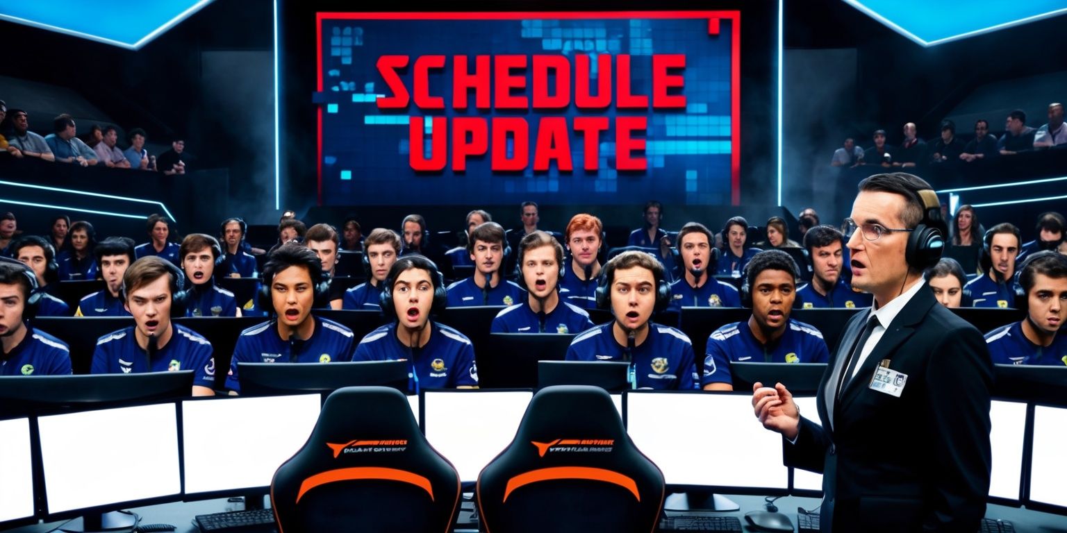 Competitive Gaming Disrupted: Integrity Measures and Sudden Schedule Changes
