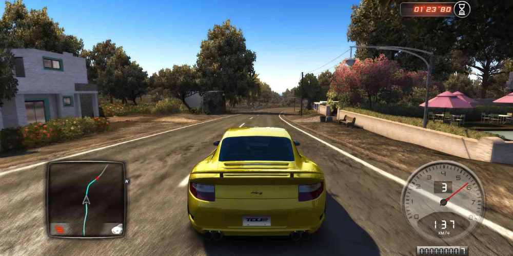 Test Drive Unlimited" (2006) game